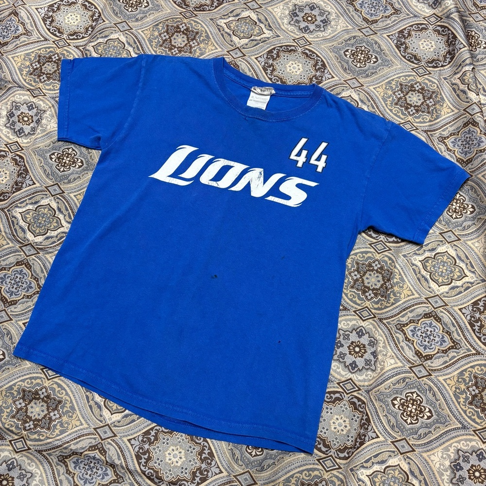 Youth Size Detroit Lions 44 Best Tshirt NFL Tee